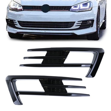 RAMKA KRATKA HALOGENU ZDERZAKA VW GOLF 7 VII POŁYS