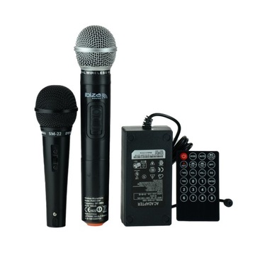 Мобильная колонка 8 дюймов, 400 Вт, порт PORT8VHF-MKII-TWS, аккумулятор, два микрофона