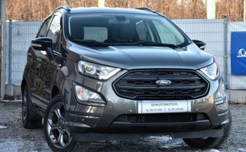 Ford Ecosport II SUV Facelifting 1.0 EcoBoost 125KM 2018 Ford EcoSport ST-line Idealny LED skora ALCANTARA navi. Benzyna 125KM, zdjęcie 2