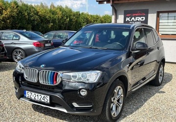 BMW X3 F25 SUV 2.0 20d 190KM 2016 BMW X3 Polski salon 4x4 2.0 Diesel 190KM, zdjęcie 1