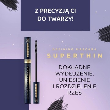 Eveline Cosmetics Superthin Defining тушь для ресниц