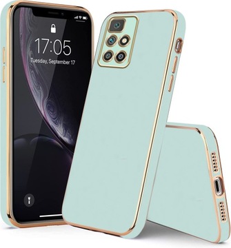 ETUI GLAMOUR DO XIAOMI REDMI 10 / REDMI 10 2022 SILIKON + SZKŁO