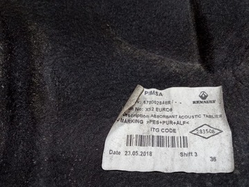 DACIA SANDERO II LOGAN TLUMENÍ STĚNY PŘEPÁŽKOVÉ 679002848R