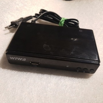 tuner dekoder WIWA LITE H.265 - DVB-T2 HEVC - bez pilota