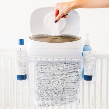 PREZENT NA BABY SHOWER PODGRZEWACZ DO CHUSTECZEK i WKŁADY PRINCE LIONHEART