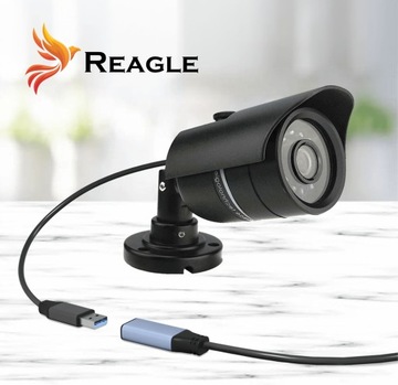 Удлинительный кабель Reagle USB-A, 10 м, активный кабель USB 3.2 Gen 1, 5 Гбит/с + усилитель