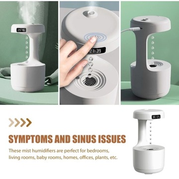 Портативная светодиодная антигравитационная вода