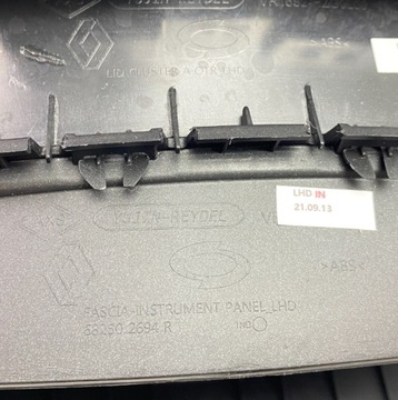 POUZDRO PŘÍSTROJOVÁ DESKA STÍNÍTKO RENAULT KOLEOS II