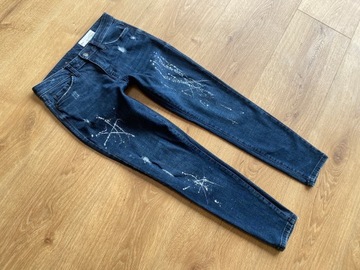 ESPRIT dopasowane jeansy W28 7/8