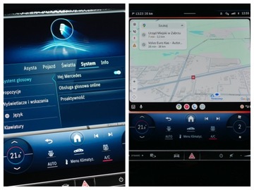 Mercedes Klasa C W206 2023 Mercedes C220d 220ps Night Skóra Led Komforty Ambiente LKA Virtual NFC HiFi, zdjęcie 17