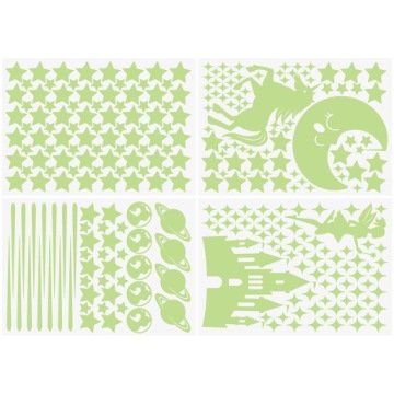 СВЕТЯЩИЕСЯ ЗВЕЗДЫ СВЕТЯЩИЕСЯ В ТЕМНОТЕ НАКЛЕЙКИ УКРАШЕНИЯ ДЛЯ ДЕТЕЙ