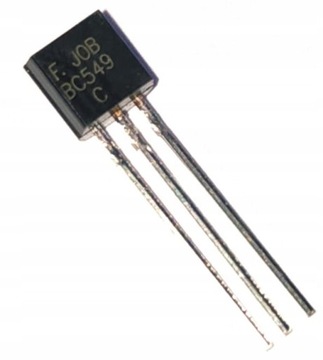 Tranzystor BC549 BC549C 30V 100mA TO-92 5szt.