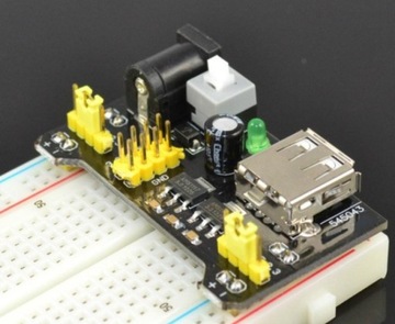 Набор 3в1 макетная плата MB-102 + блок питания + кабели 65 шт.