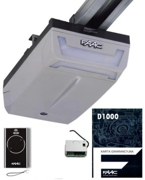 Napęd do bramy segmentowej / uchylnej FAAC D1000