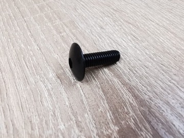 Śrubka Śruba motocyklowa 6x20 ALUMINIOWA czarna