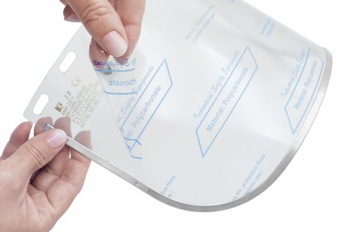 PRZYŁBICA DO KOSZENIA TRAWY Z WYMIENNĄ SZYBKĄ HONEYWELL BD-176B