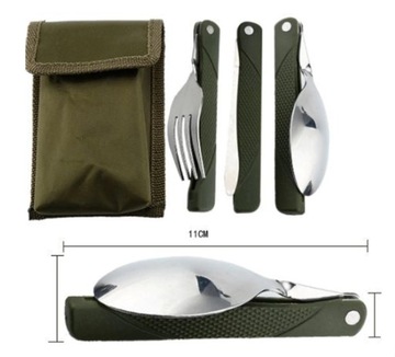 TOURIST'S ESSENTIALS СКЛАДНАЯ ЛОЖКА-ВИЛКА 3в1