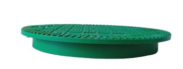 Крышка канализационная на люк диаметром 315 мм.