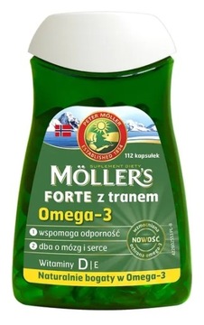 Tran Mollers Forte 112 kapsułek