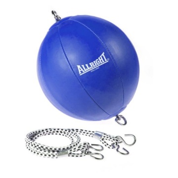 ГРУША БОКСЕРСКИЙ РЕФЛЕКСНЫЙ МЯЧ НА СИНЕЙ РЕЗИНЕ