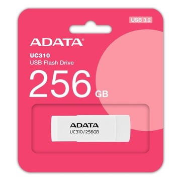 ADATA Pendrive UC310 256GB USB3.2 biały