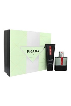 Set Prada Luna Rossa Carbon Edt 50ml + Shower Gel 75ml