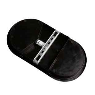 Plafon LED Torton 15W 4000K 1350lm IP65 CZARNA