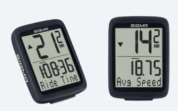 Беспроводной водонепроницаемый счетчик Sigma 8.0 Startstop Plmenu Clock