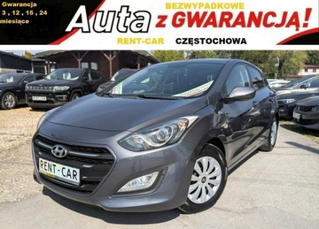 Hyundai i30 III Hatchback 1.4 MPI 100KM 2017 Hyundai i30 1.4i 100PS OPŁACONY Bezwypadkowy