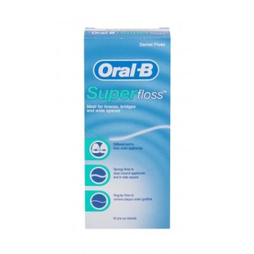 Oral-B Super Floss 1 szt Nitka dentystyczna