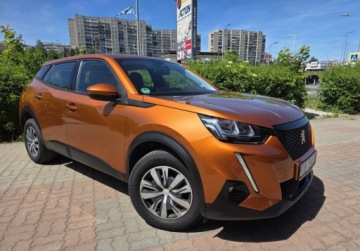 Peugeot 2008 II SUV 1.2 PureTech 100KM 2021 Peugeot 2008 Wzorowy 93 Tkm-Bezwypadkowy-Navi-Grzane fotele 1.2 Benzyna, zdjęcie 2