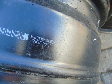 4× DISK OCELOVÝ MERCEDES-BENZ OE 2034001602 7.0" X 16" 5X112 ET 31