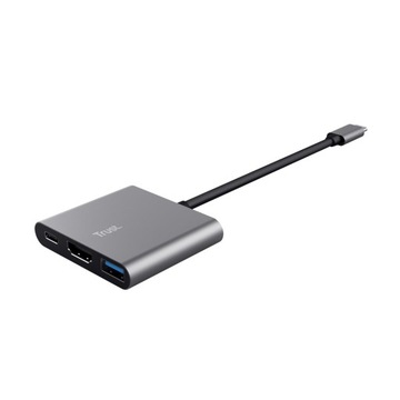 Адаптер Trust Dalyx 3-в-1 USB-C