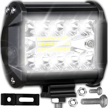 LAMPA 20 LED HALOGEN ROBOCZY DO MASZYN DUŻA MOC SZPERACZ 60W 12V