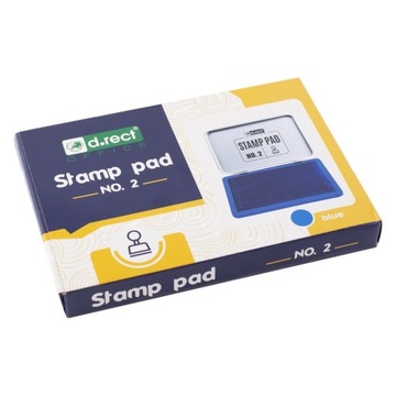 СИНЯЯ ПОДУШКА ДЛЯ ШТАМПА