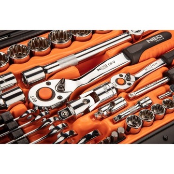 СФЕРИЧЕСКИЕ торцевые ключи и SPLINE 4-32 мм NEO