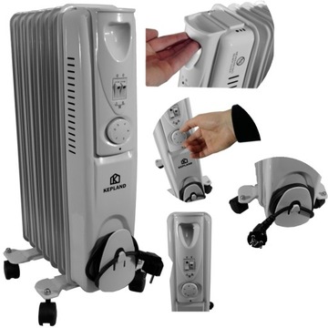 GRZEJNIK 7 ŻEBEREK ENERGOOSZCZĘDNY 2500W