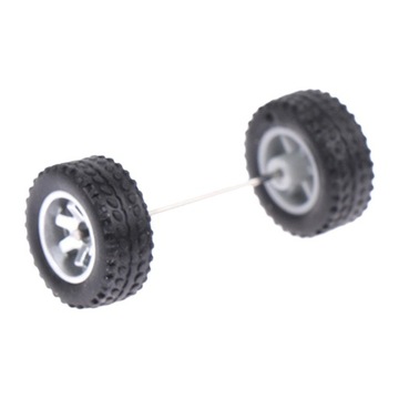 4 шт. 1: 64 колеса автомобиля, имитационная модель шин с автомобилем Argent B