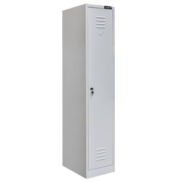 Szafka BHP ubraniowa METALOWA pracownicza 1-DRZWIOWA 180x36x50cm socjalna