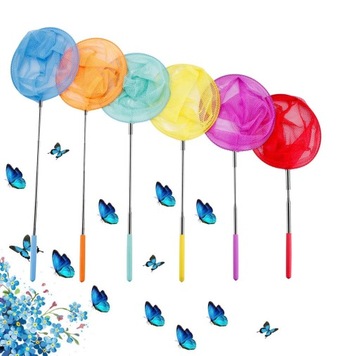 СКЛАДНАЯ ТЕЛЕСКОПИЧЕСКАЯ СЕТКА ДЛЯ БАБОЧЕК/НАСЕКОМЫХ/БАССЕЙНА