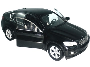 BMW X6 MODEL METAL WELLY 1:34 CZARNY