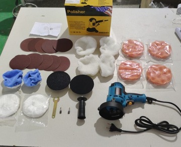 ШЛИФОВАЛЬНАЯ МАШИНА, АВТОПОЛИРОВАЛЬНАЯ МАШИНА, КОМПЛЕКТ ПОЛИРОВАЛЬНЫХ МАШИН