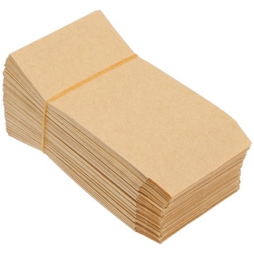 TOREBKA PAPIEROWA PŁASKA TORBA PREZENTOWA NA CUKIERKI 100 SZT LLWL LLWL