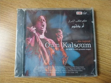 Oum Kalsoum – The Legend - arabski Egipt folk ethno CD folia WYPRZEDAŻ