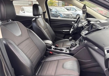 Ford Kuga II SUV 1.5 EcoBoost 150KM 2016 Ford Kuga 1.5B 150KM przeb.142tys ksiazka bezwypadkowy NAVI skora 1.5, zdjęcie 12