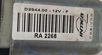 ALFA ROMEO 159 06R MOTOREK OKNO PRAVÝ ZADNÍ D294400