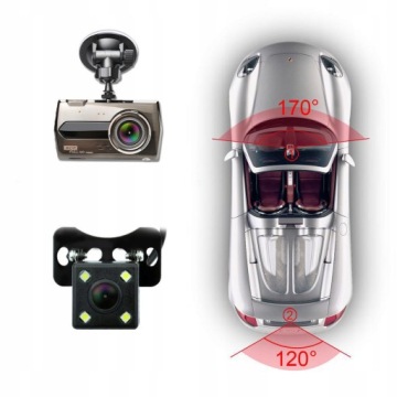 АВТОМОБИЛЬНЫЙ ВИДЕОРЕГИСТРАТОР С ОБЛАСТЬЮ КАМЕРЫ ЗАДНЕГО НАПРАВЛЕНИЯ