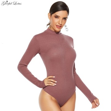 Sexy Knitted Bodysuits Plus Size Jumpsuits Bodycon