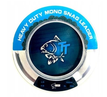 Przypon Nash Mono Snag Leader 0.50 30lb 15kg 100m T8445