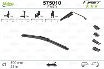 Valeo 575010 Pióro wycieraczki
